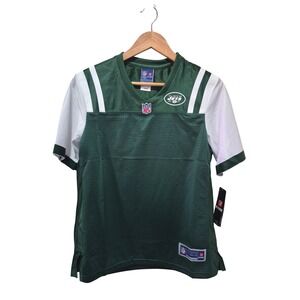 NFL New York Jets Pro Line Green Jersey Short Sleeve‎ Womens Medium